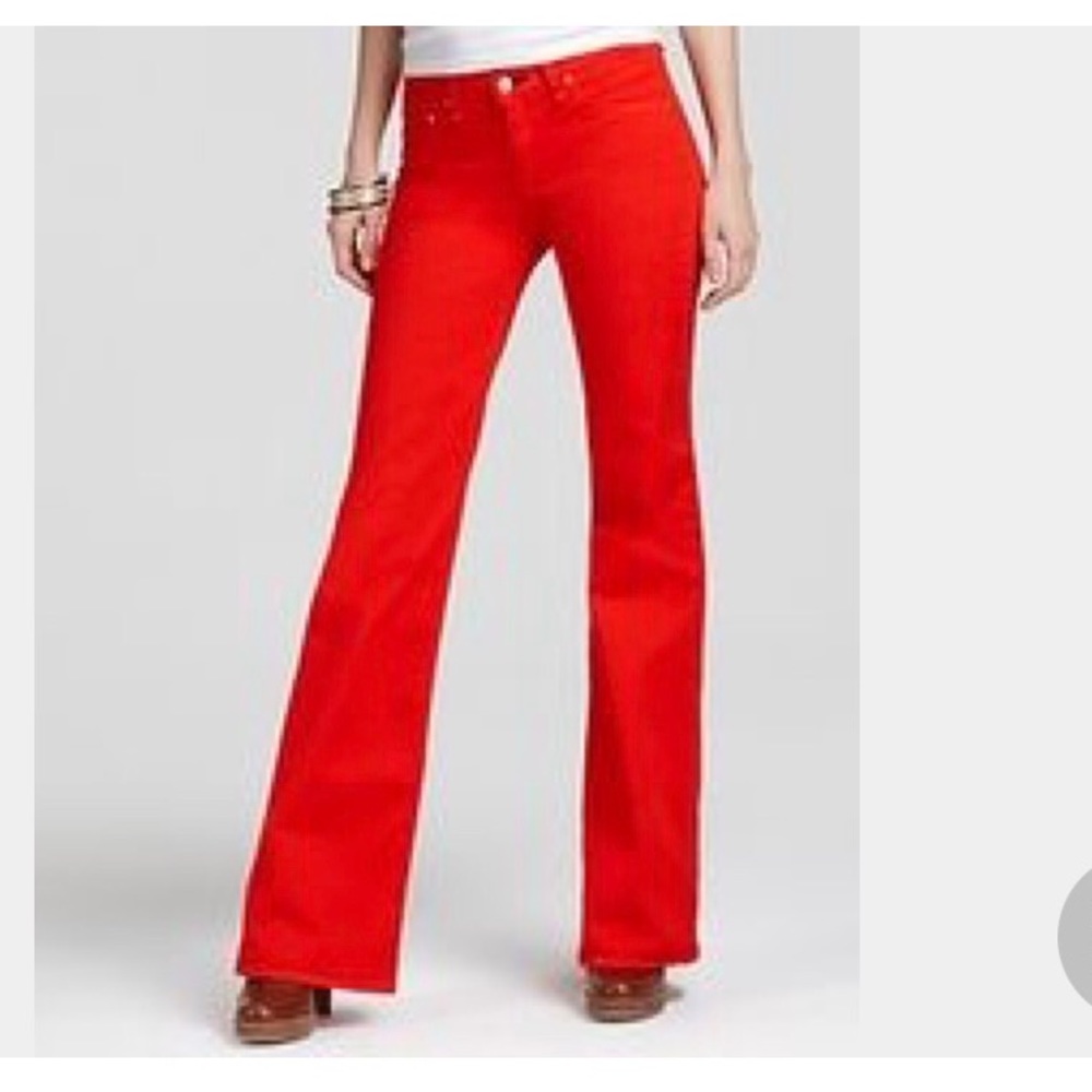 Rag and Bone Orange PFD Wide Leg 26